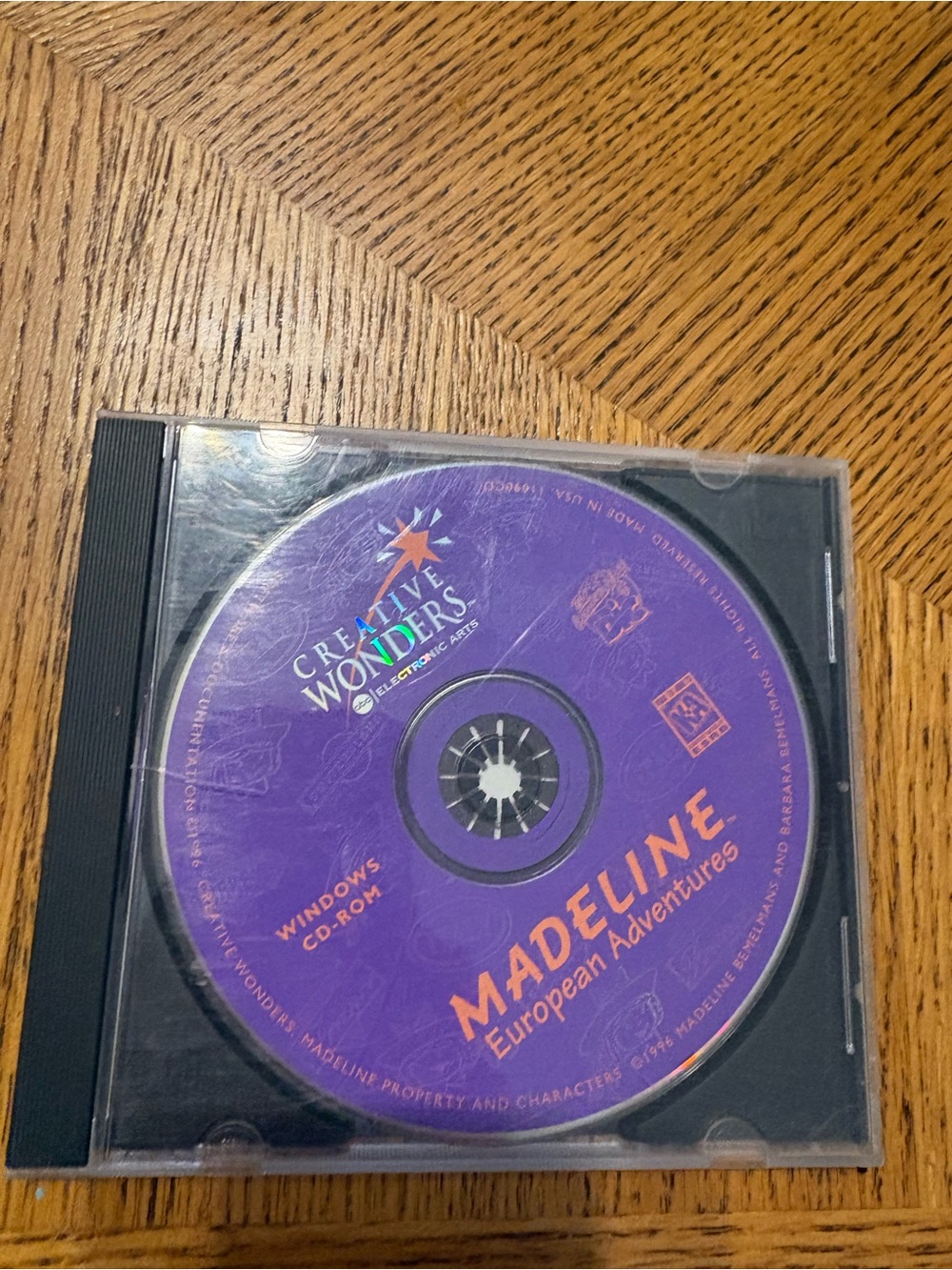 Madeline European Adventures PC CD 1996 Creative Wonders Vintage Game